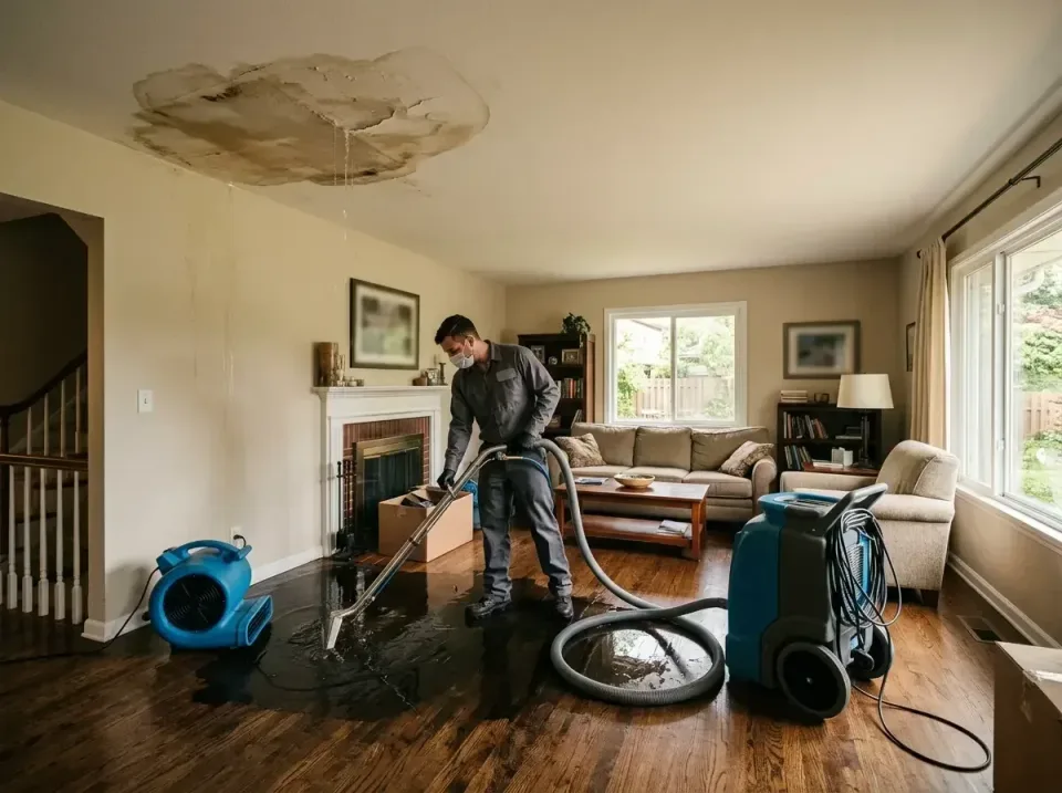 attic-pipe-burst-ceiling-drip-008 — frequently asked questions, Water Damage Restoration & Carpet Care in Lexington, NC